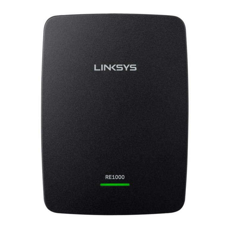 Cisco Linksys RE1000 User manual