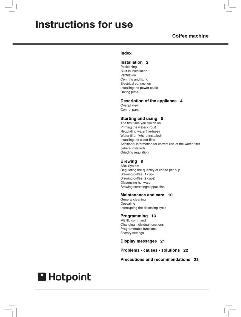 Hotpoint HCM15 Instructions for use