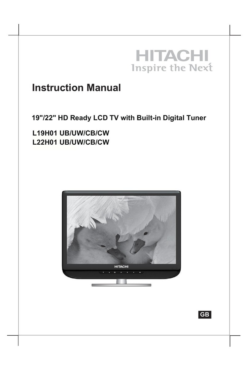 Hitachi L22H01 CB User manual