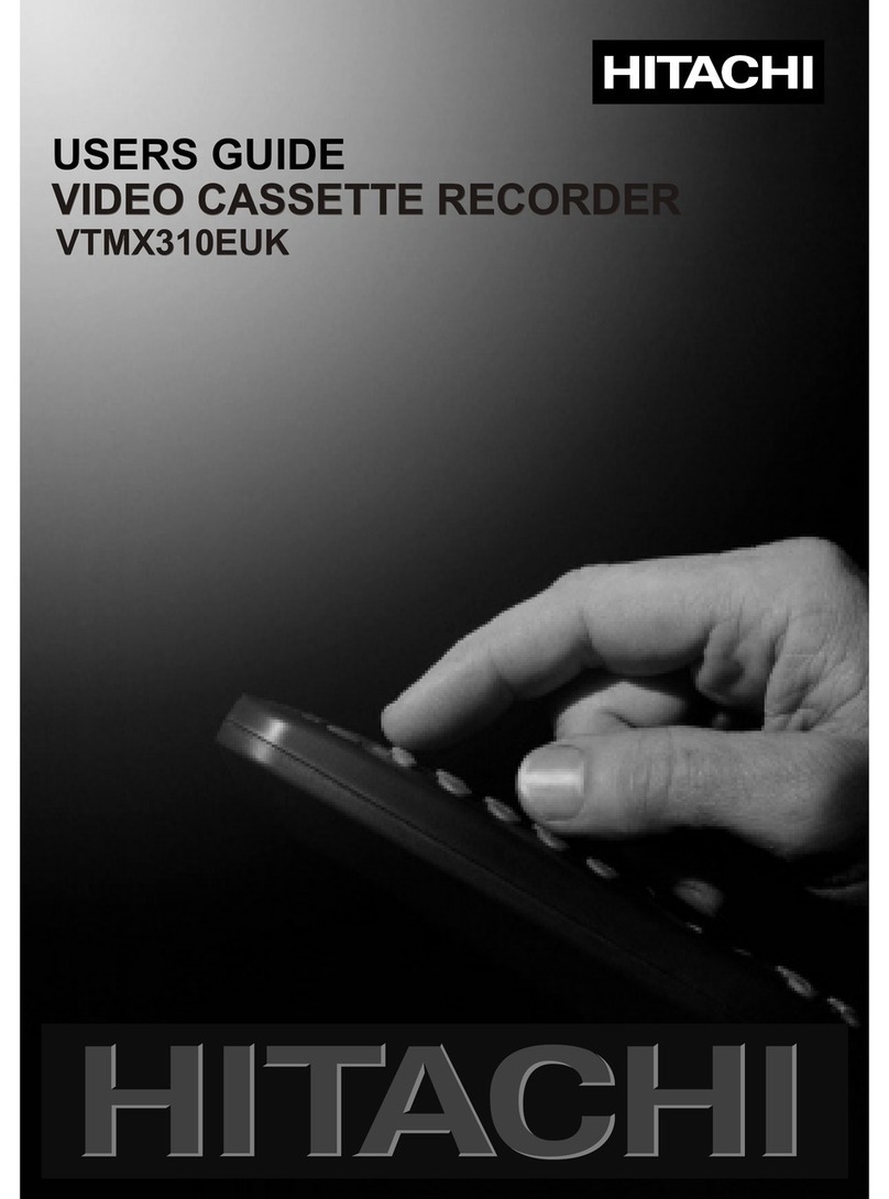 Hitachi VTMX310EUK User manual