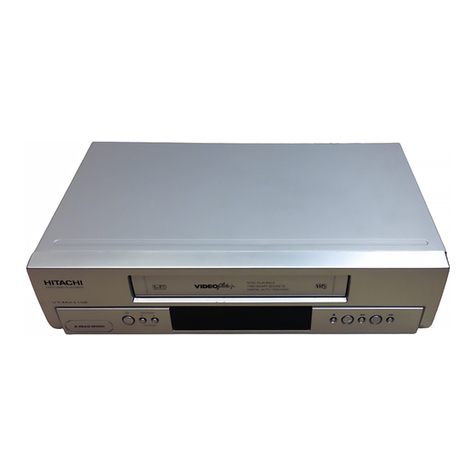 Hitachi VT-MX410EUK User manual