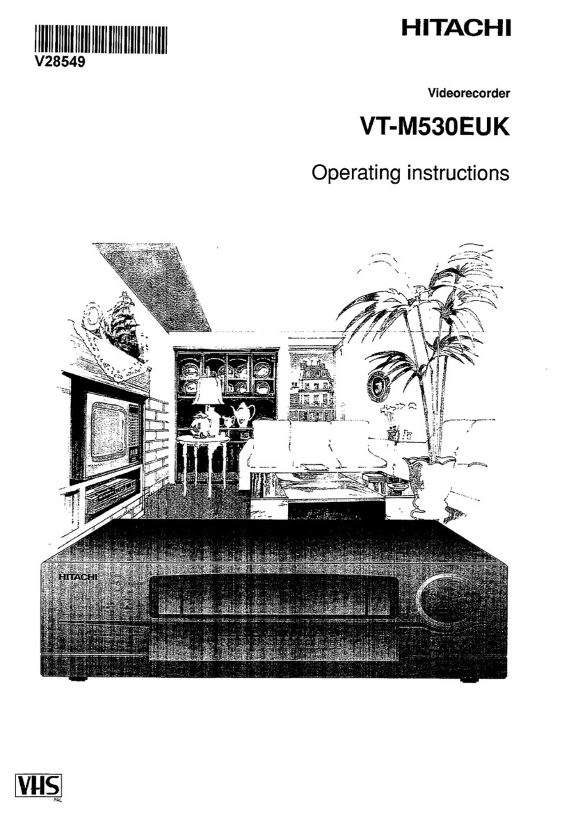 Hitachi VT-M530EUK User manual