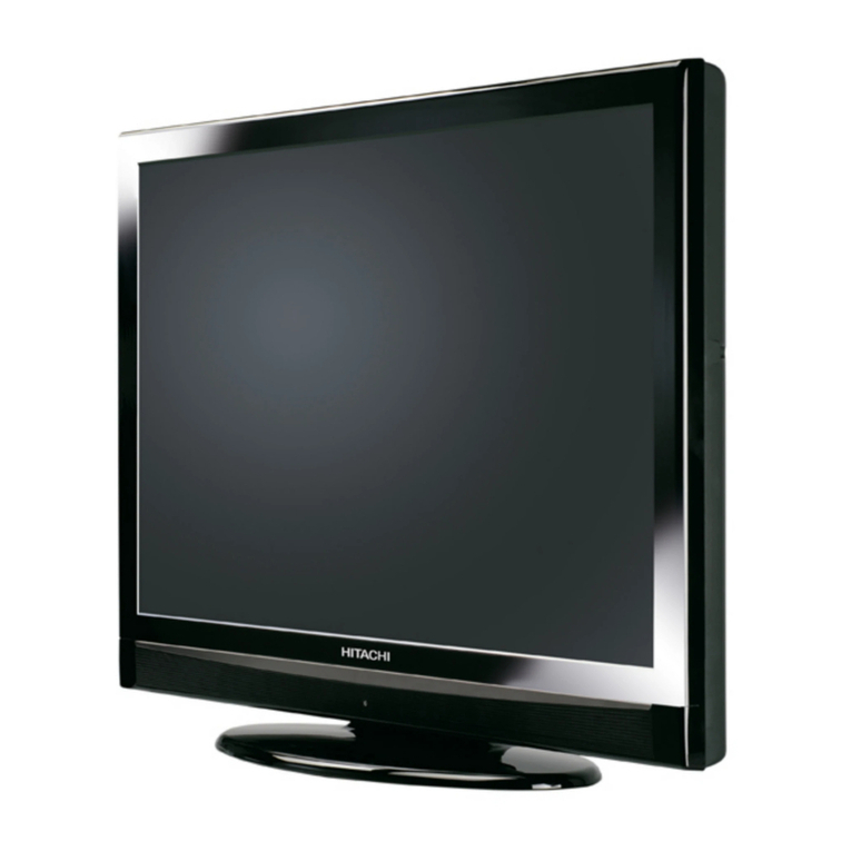 Hitachi L32HP04U A User manual