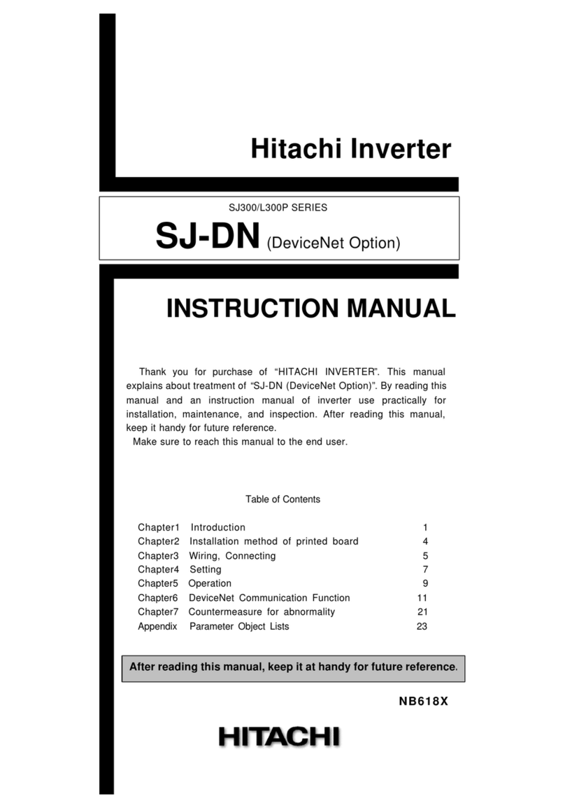 Hitachi SJ-DN User manual