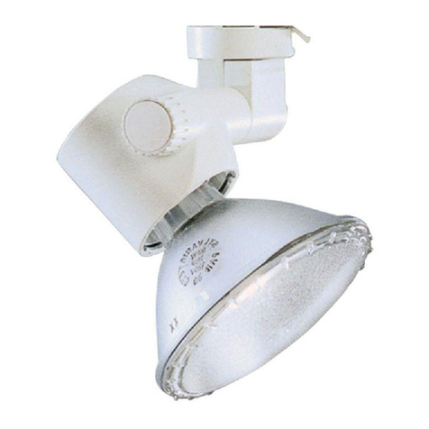 Lightolier Lytespan 8201WH User manual
