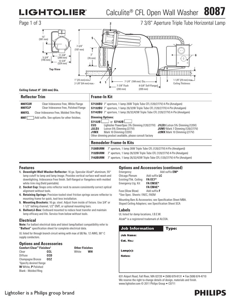 Philips Calculite 8087 specification