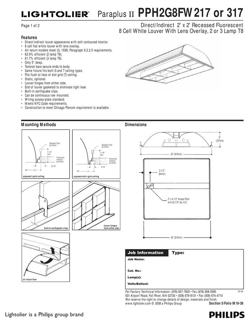 Philips Paraplus II PPH2G8FW217 User manual