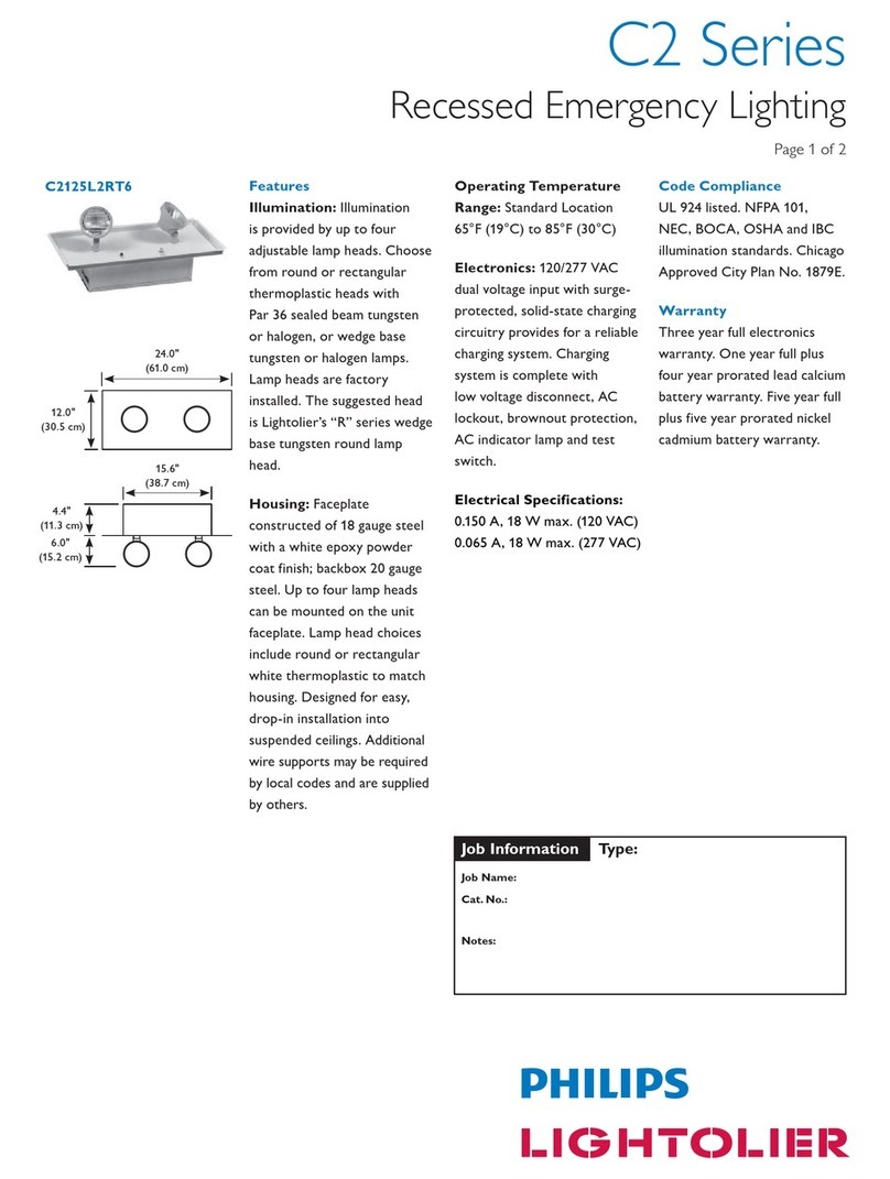 Philips C2 Series User manual Philips C2 Series User manual