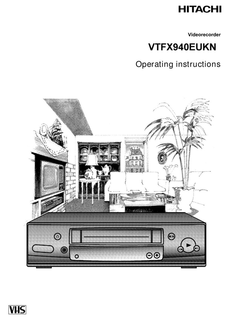 Hitachi VTFX940EUKN User manual