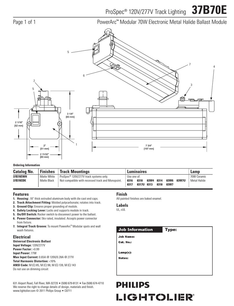 Philips ProSpec 37B70E specification