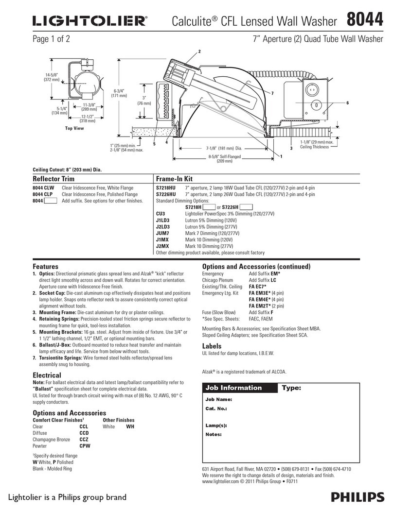 Philips Calculite 8044 User manual
