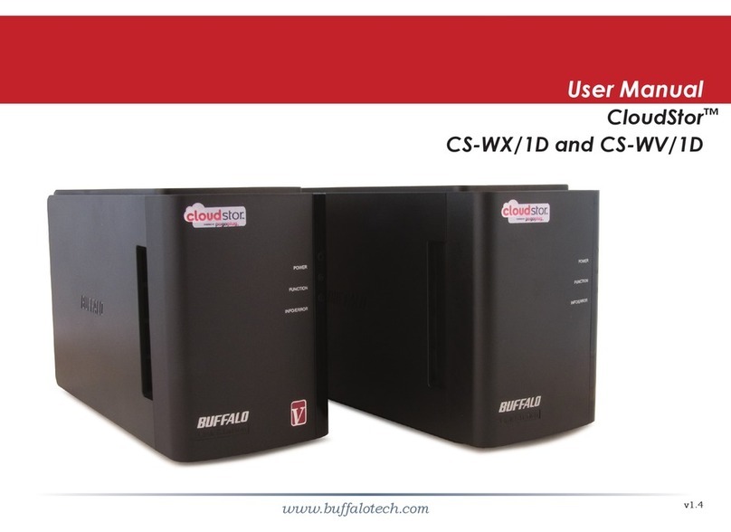 Buffalo CloudStor CS-WV/1D user manual