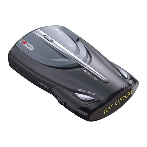 Cobra XRS 950 User manual