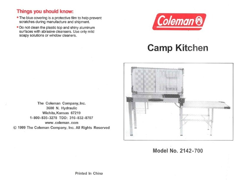 Coleman 2142-700 manual