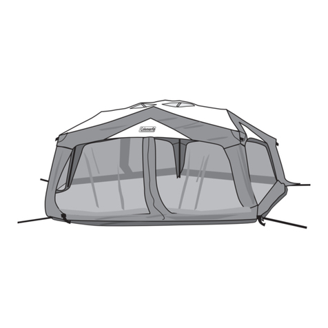 Coleman GEOSPORT SCREENHOUSE 9392-515 User manual