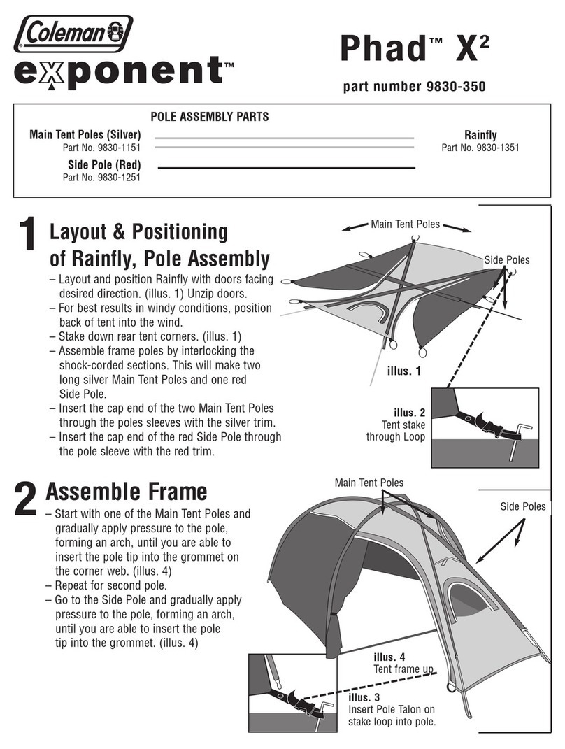 Coleman PHAD 9830-350 User manual