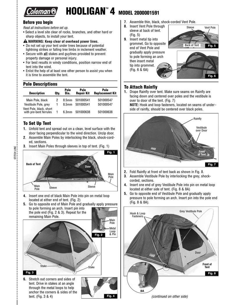 Coleman HOOLIGAN 2000001591 User manual Coleman HOOLIGAN 2000001591 User manual