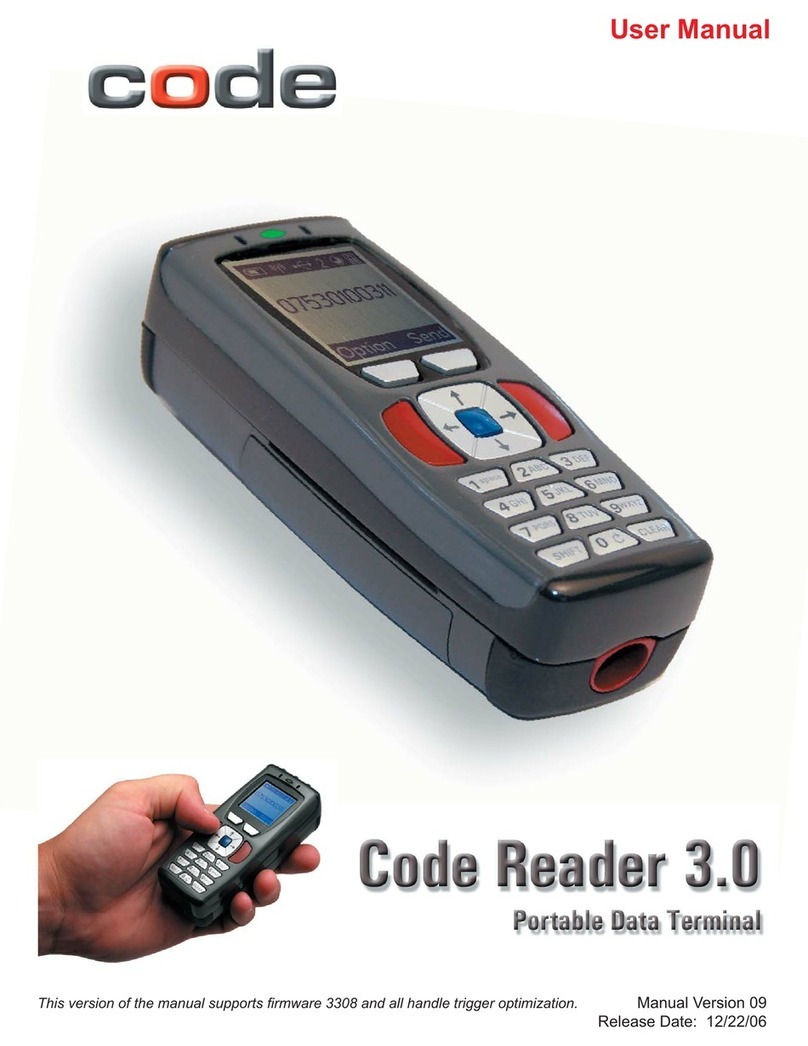Code CR3 User manual