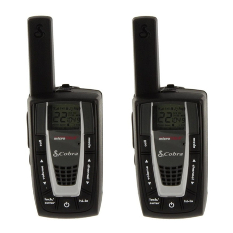 Cobra MICROTALK CXR725C User manual