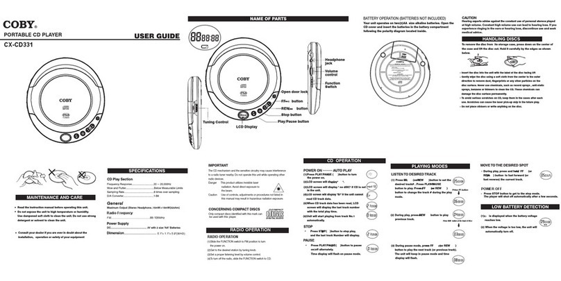 Coby CX-CD331 user guide