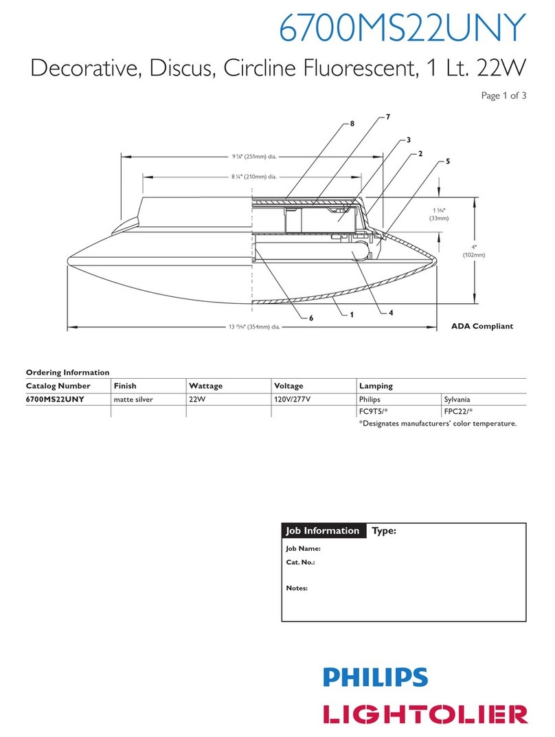 Lightolier 6700MS22UNY specification