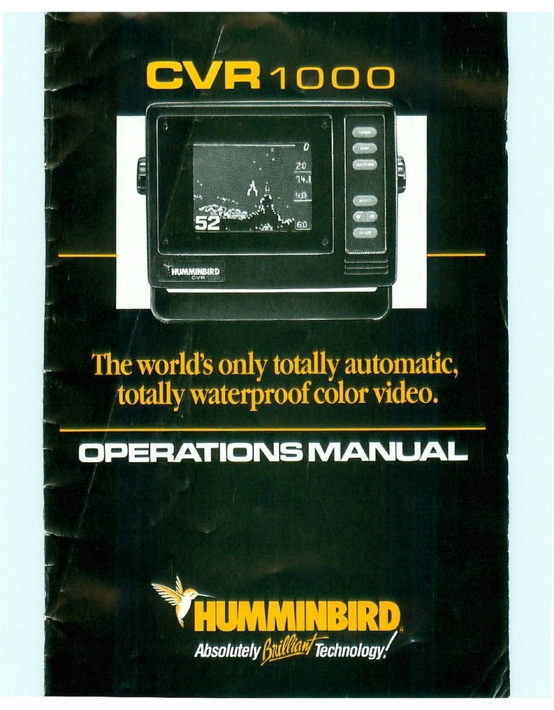 Humminbird CVR1000 Operation manual Humminbird CVR1000 Operation manual