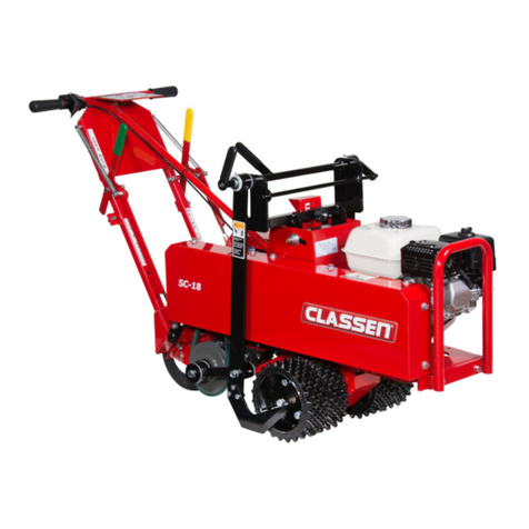 Classen SC-12 Operator's & parts manual