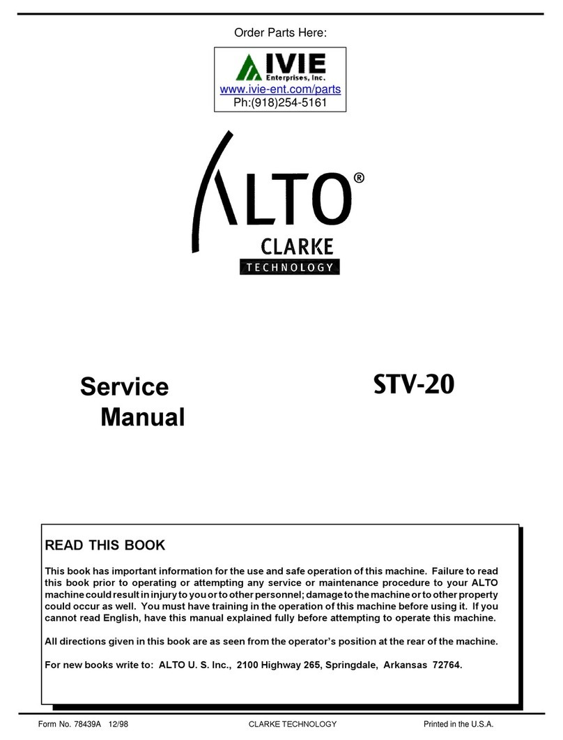Alto STV-20 User manual