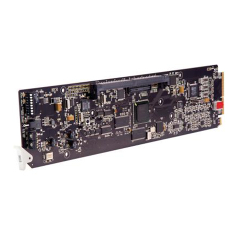 Cobalt Digital Inc openGear 9033-SD owner's manual