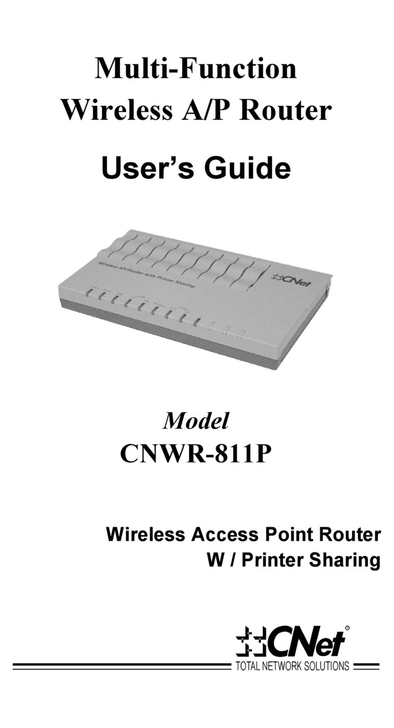 CNET CNWR-811P user guide
