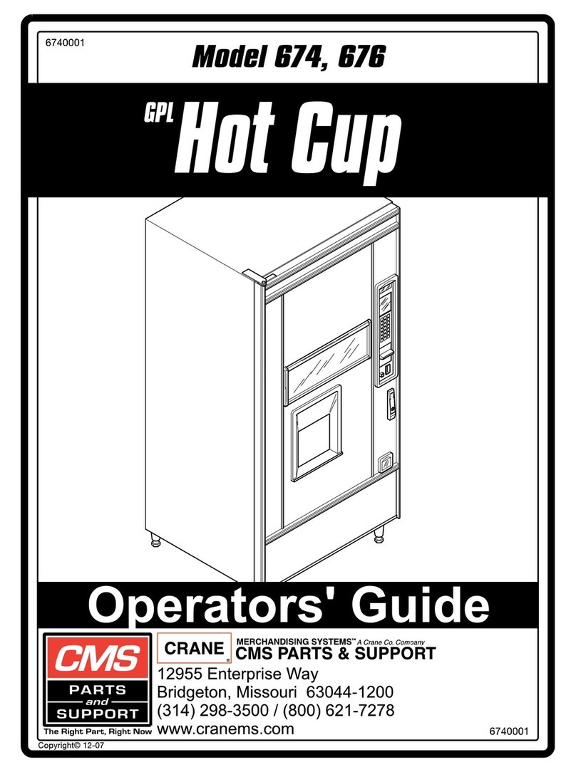 Cms Products 674 Operator's manual