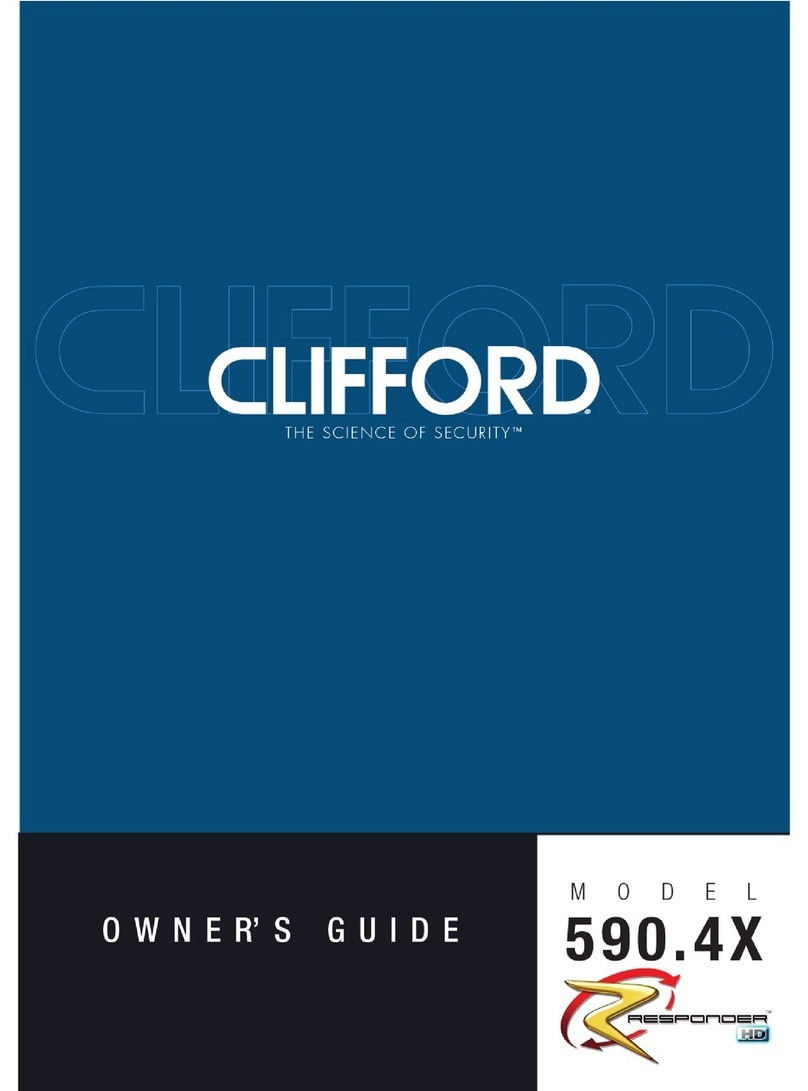 Clifford 590.4X User manual
