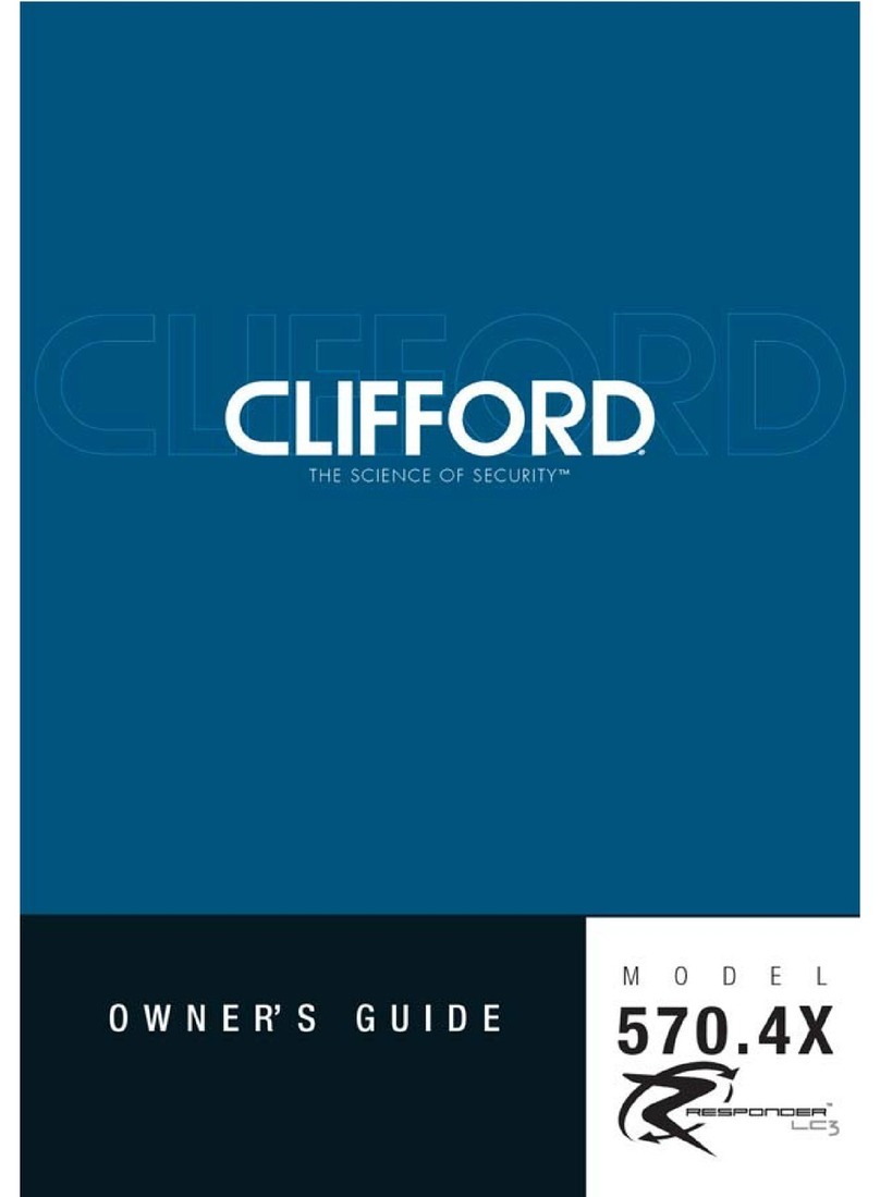 Clifford 570.4X owner's manual