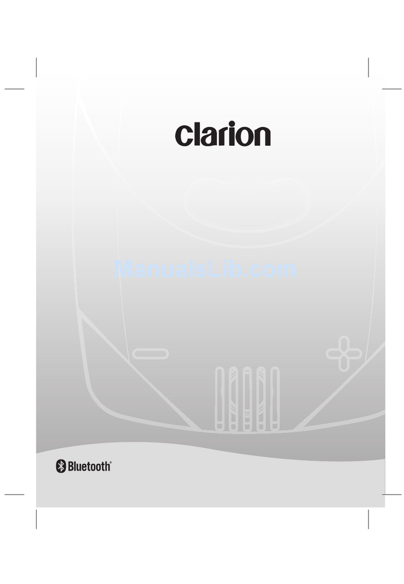 Clarion BLT433 User manual