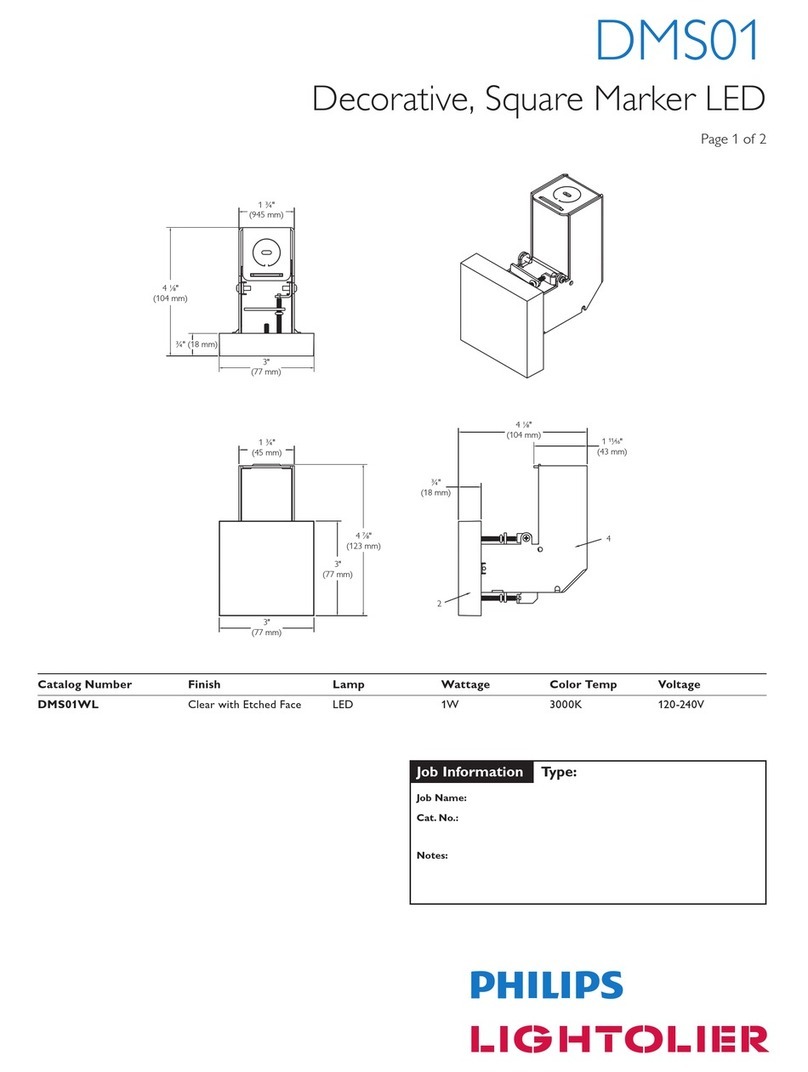Lightolier DMS01 specification