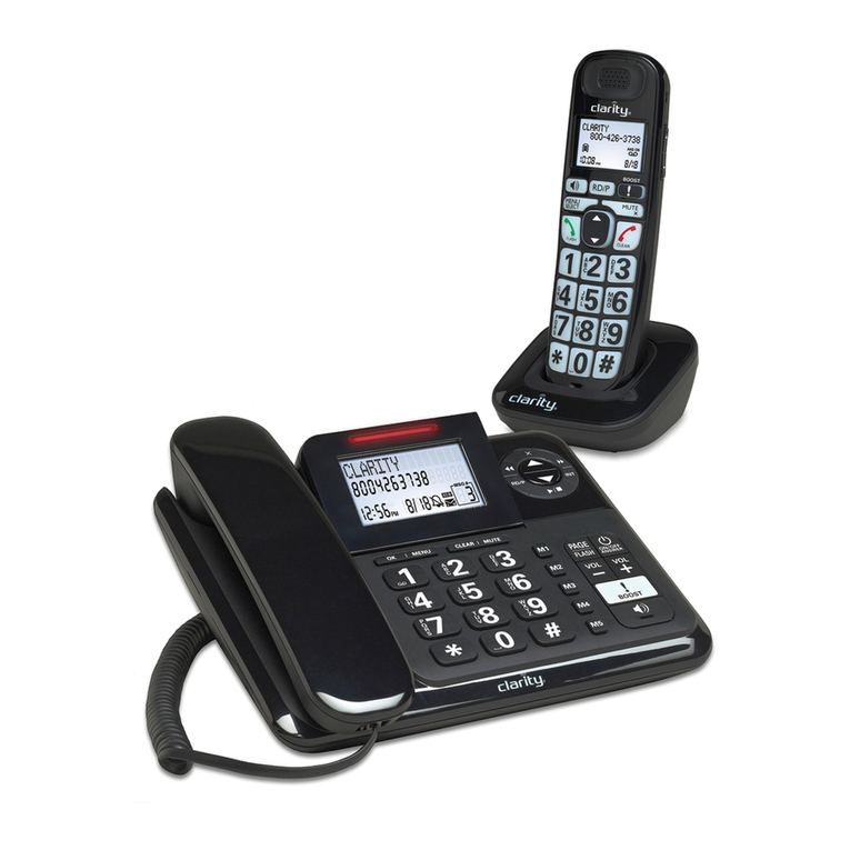 Clarity E814CC User manual