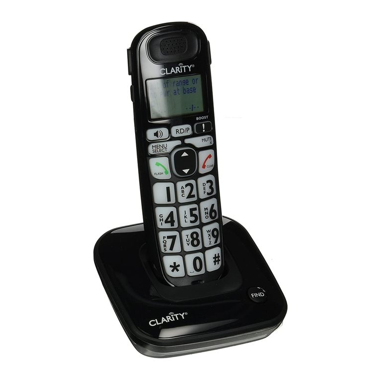 Clarity D703 user guide