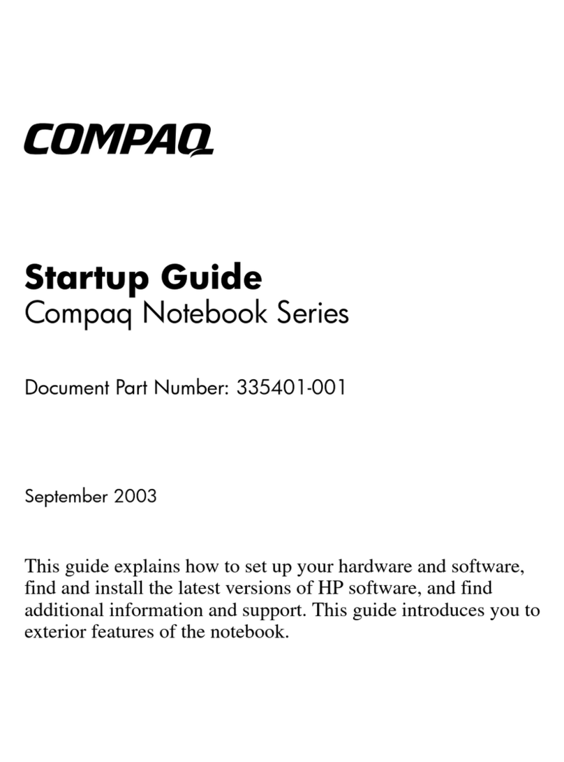 Compaq Compaq Notebook Series User guide