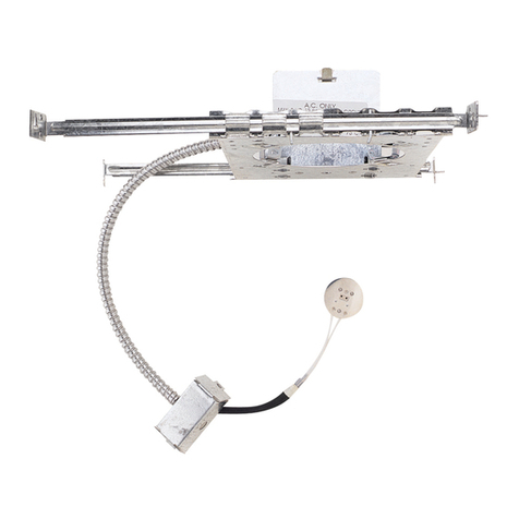 Lightolier LYTECASTER 2000LV User manual