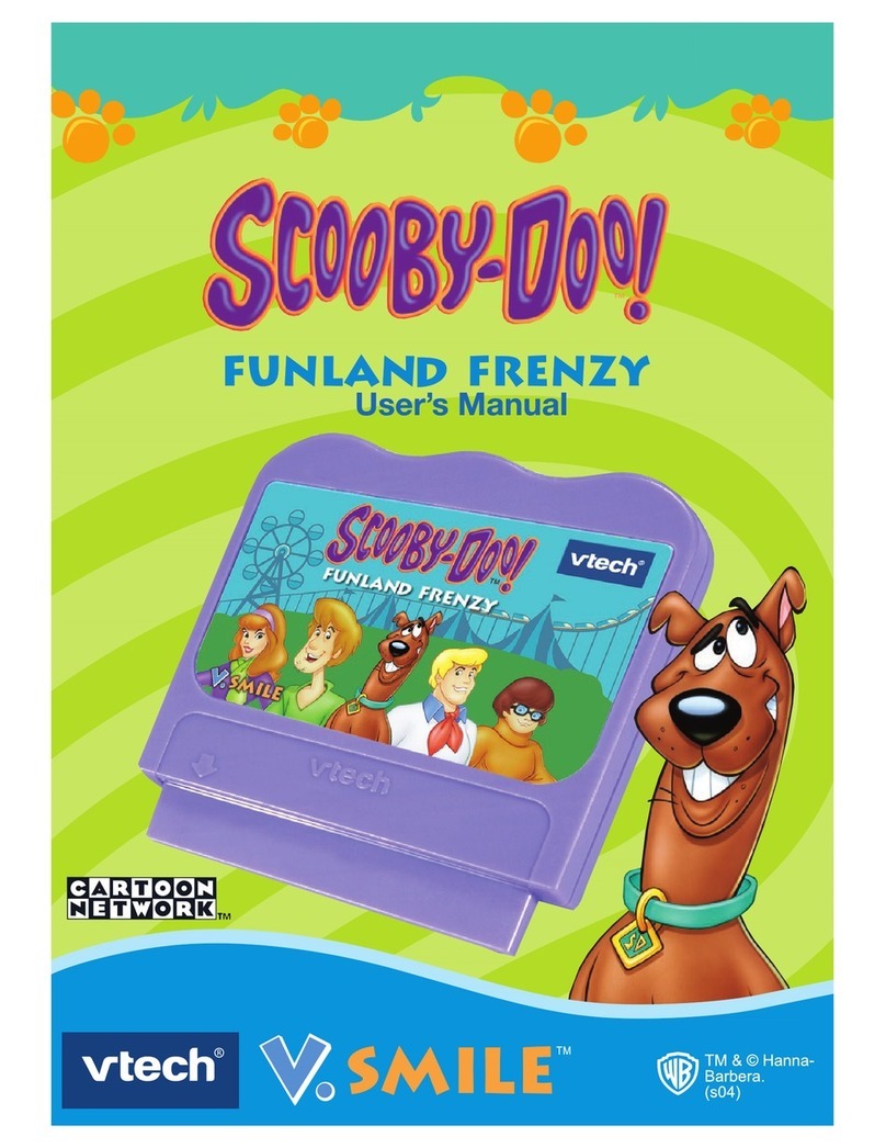 V-tech V.Smile: Scooby-Doo Funland Frenzy User manual