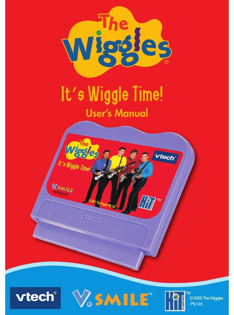 V-tech V.Smile: It's Wiggle Time User manual