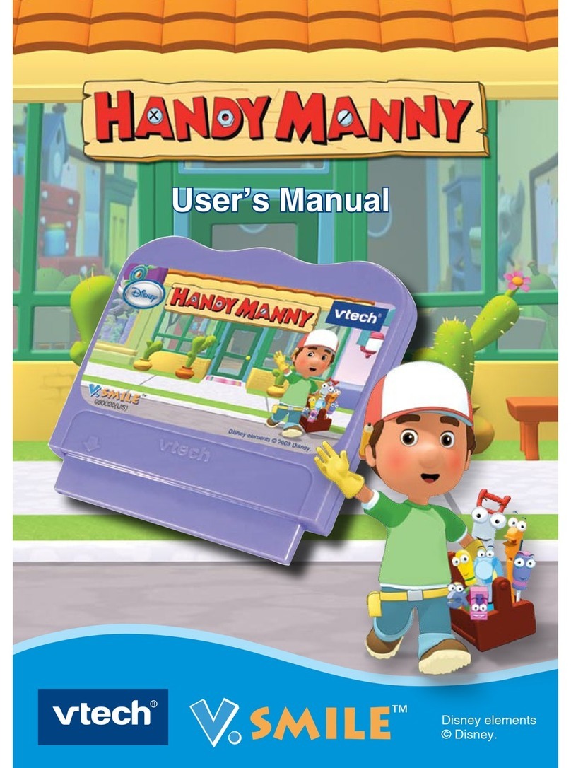 V-tech V.Smile: Handy Manny User manual V-tech V.Smile: Handy Manny User manual