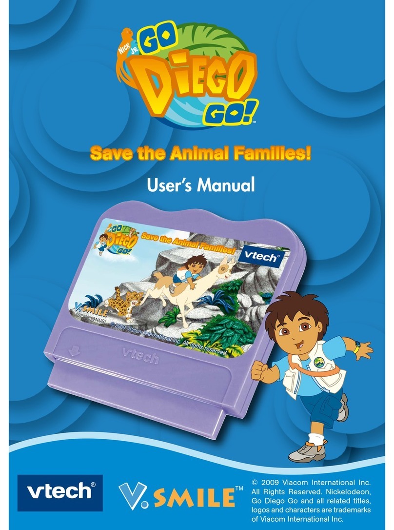 V-tech V.Smile: Go Diego Go Save the Animal... User manual