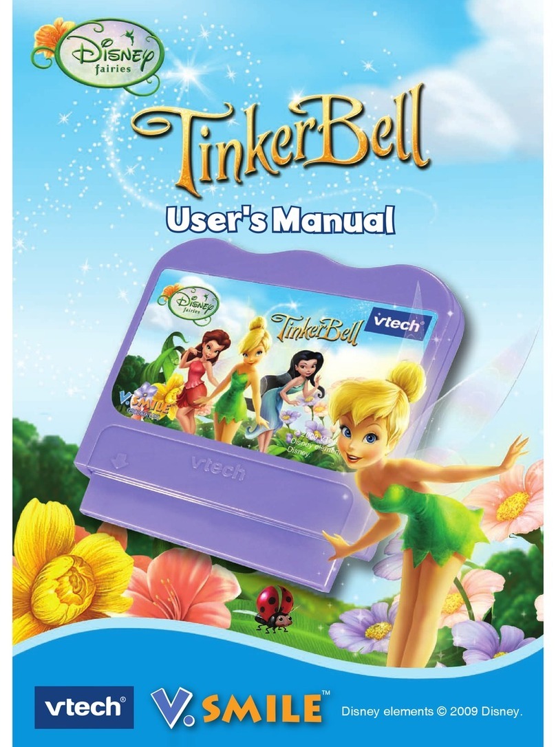 V-tech V.Smile: Disney Fairies Tinker Bell User manual
