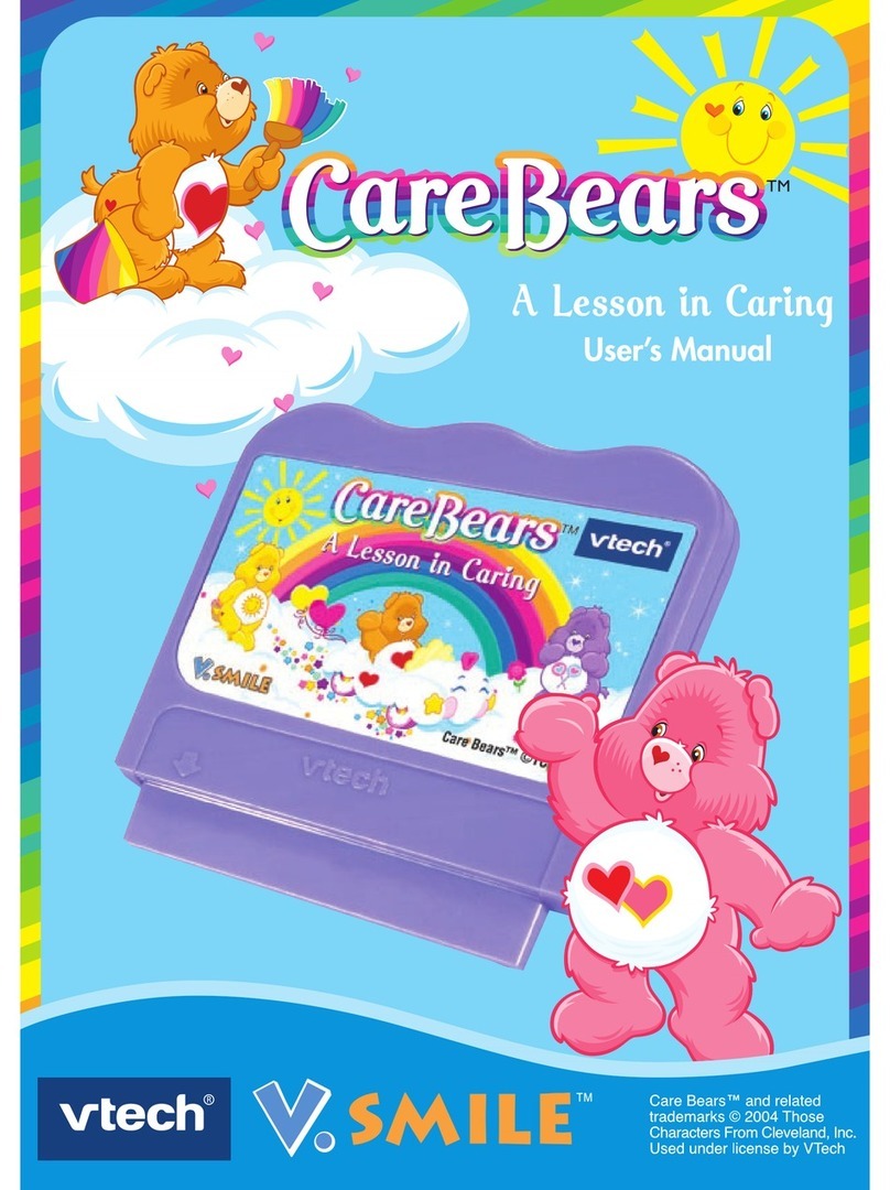 V-tech V.Smile: Care Bears A Lesson in Caring User manual