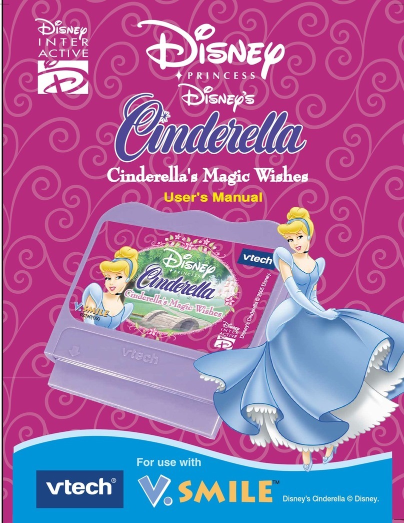 V-tech V.Smile: Cinderella s Magic Wishes User manual