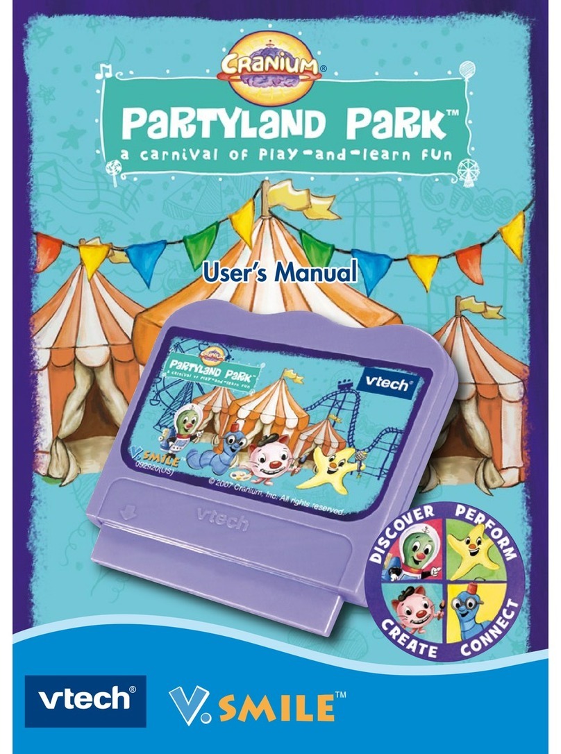 V-tech V.Smile: Cranium Partyland Park User manual