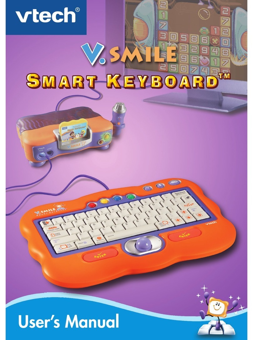 V-tech V.Smile Smart Keyboard User manual