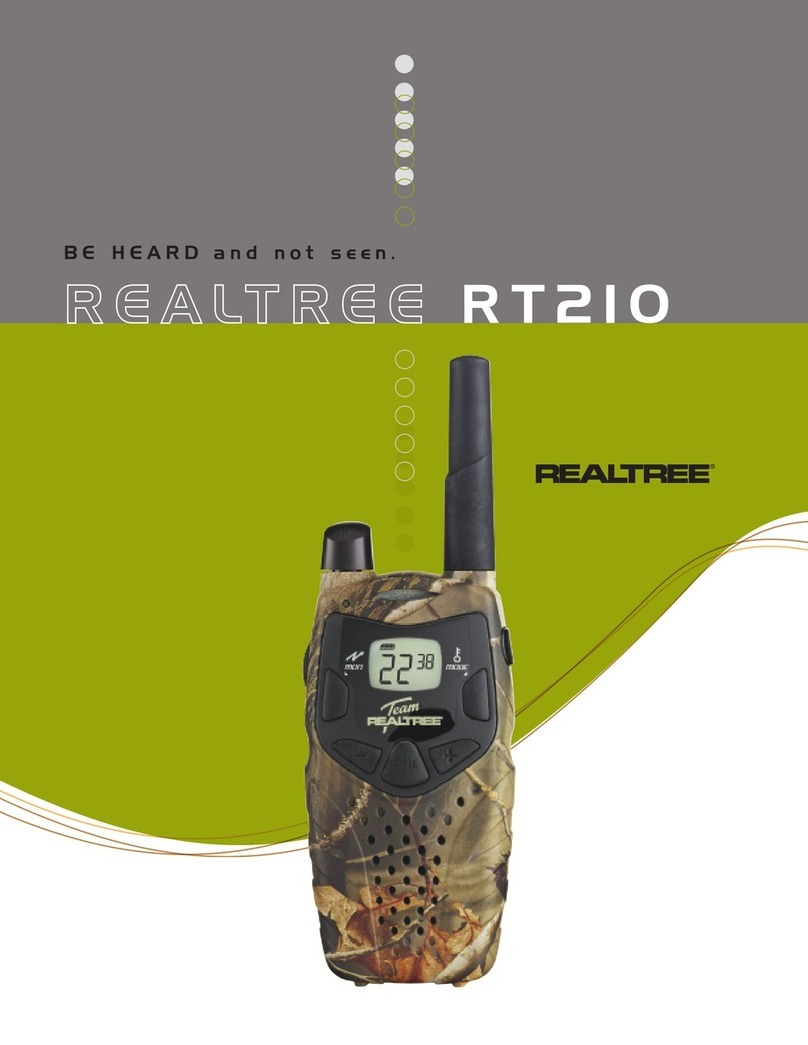 Motorola REALTREE RT210 series Specification sheet