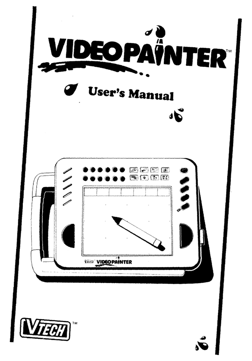 V-tech Master Video Painter User manual